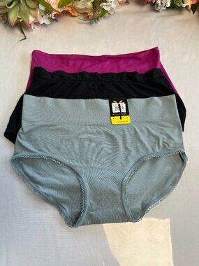 3 Pc Panty Bundle Wacoal MeUndies Natori Medium Large